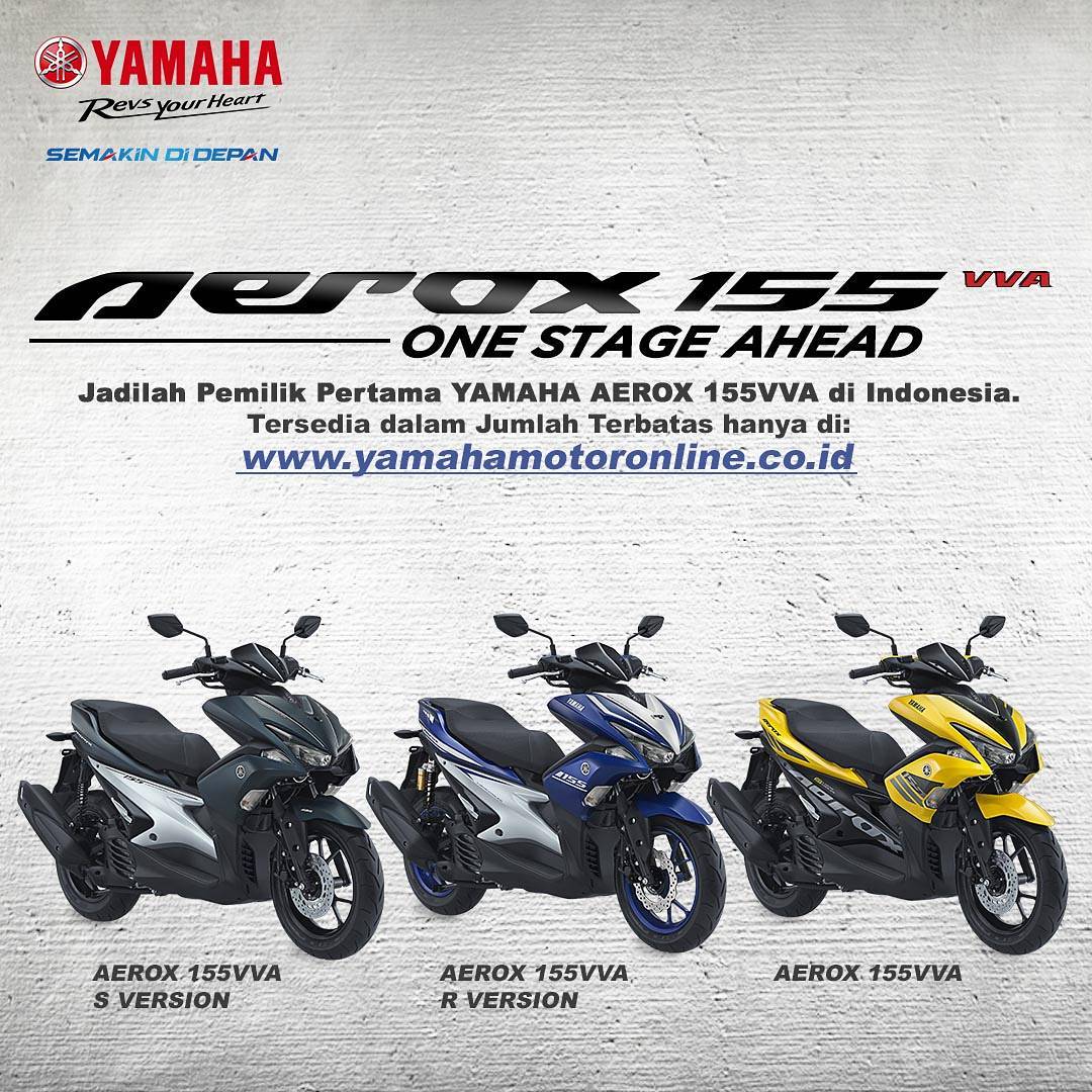 Berikut Cara Mudah Inden Online Yamaha AEROX 155 VVA Motomazinecom
